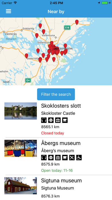 Stockholm museums screenshot 2