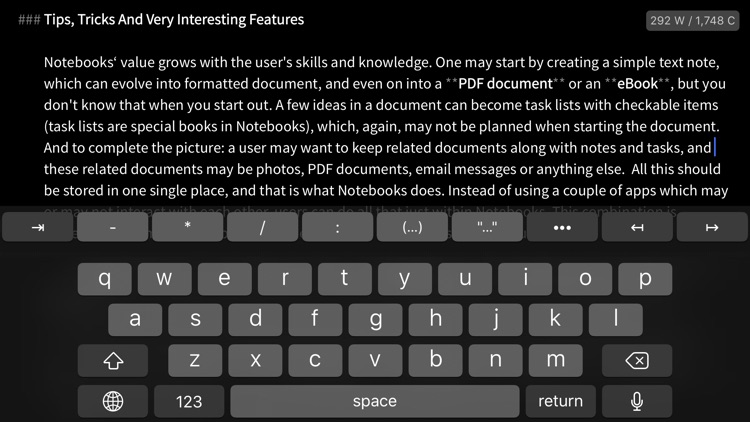 Notebooks: Write & Organize screenshot-4