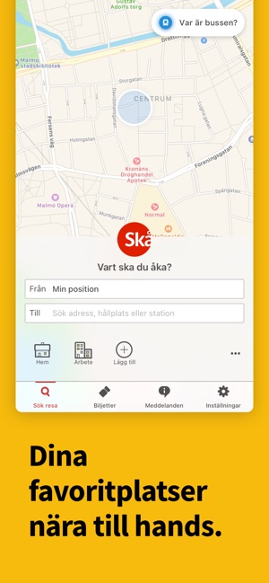 Skånetrafiken i App Store
