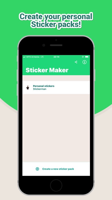 Sticker Maker Studio app screenshot 0 by Tamara Vardanyan - appdatabase.net