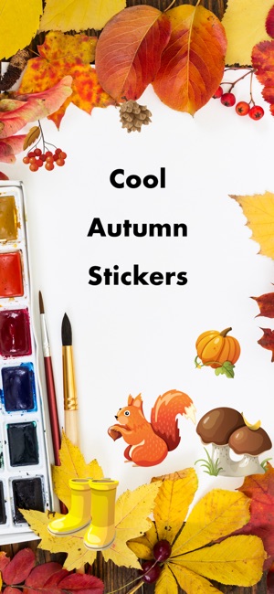 Cool Autumn Stickers Pro