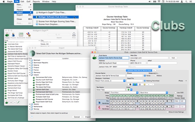 Golf Handicap Program For Mac