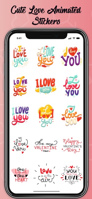 Animated Love Stickers!(圖2)-速報App