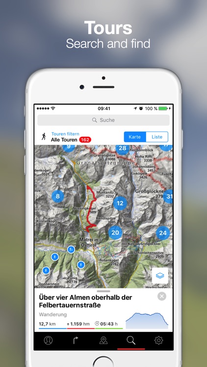 bergfex Tours & GPS Tracking screenshot-0