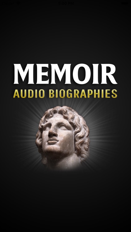 Memoir: Audio Biographies