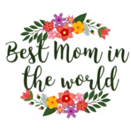 Best Mom In The World Sticker