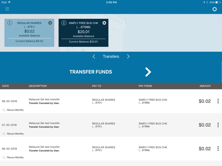 Yolo FCU Business for iPad screenshot-4