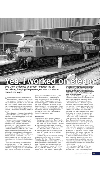 Traction Magazine