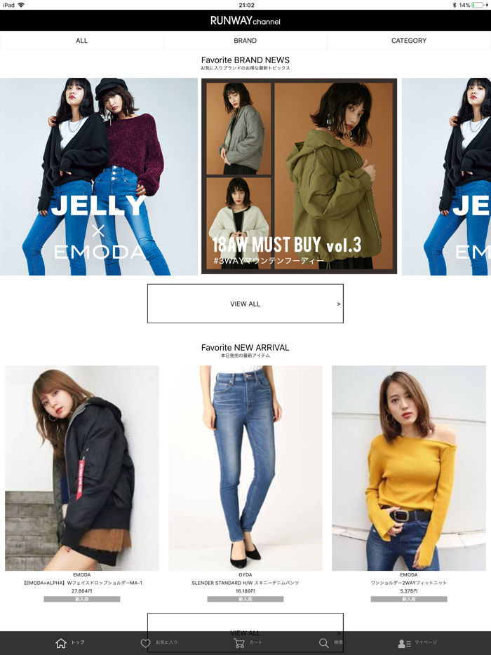 ファッション通販-RUNWAY channel