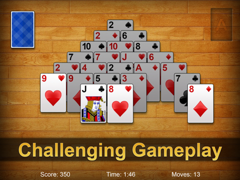 Screenshot #6 pour Pyramid Solitaire Pro ▻