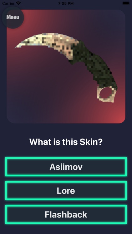 Skins Quiz CSGO