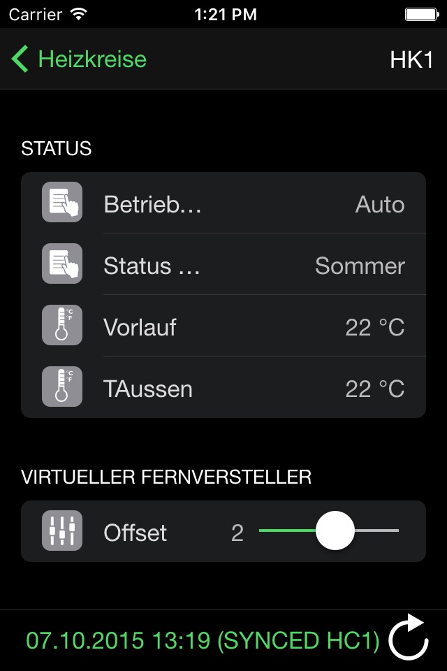 VBus®Touch HC screenshot 2