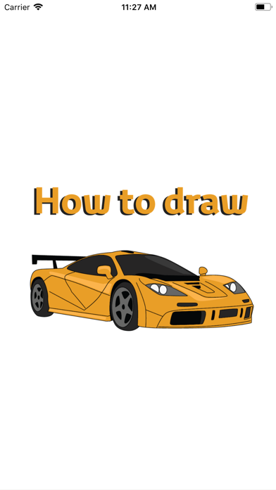 How to cancel & delete Draw Sport and Retro Cars from iphone & ipad 1