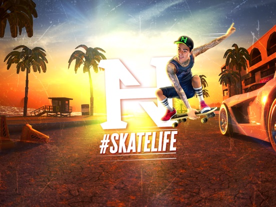 Nyjah Huston: #Skatelife на iPad