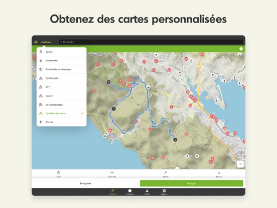 Komoot - Cartes de rando/vélo Komoot - Cartes de rando/vélo