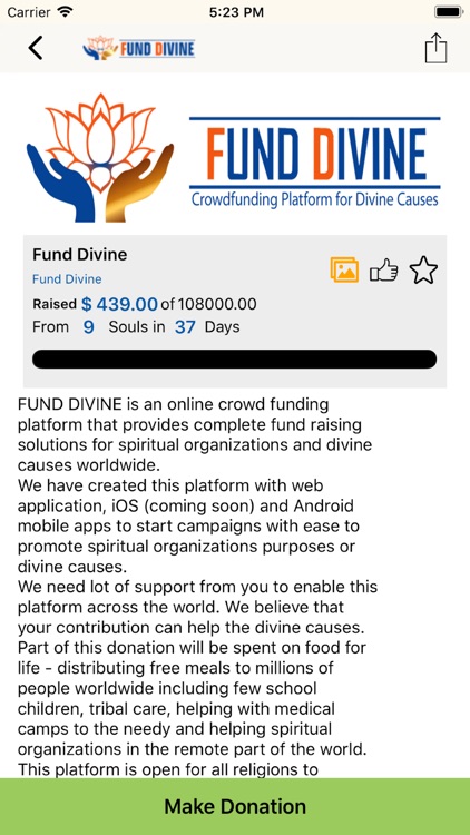 Fund Divine screenshot-3