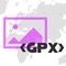 GPXExport let's you export location information stored in your photos as GPX file