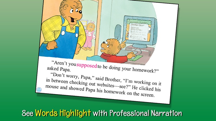 Berenstain Computer Trouble