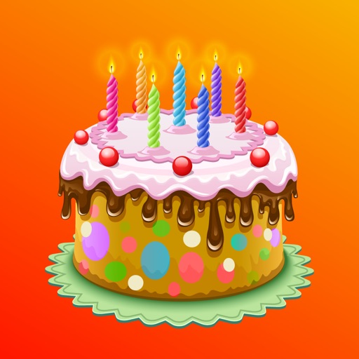 Happy Birthday Wish & Greeting Icon