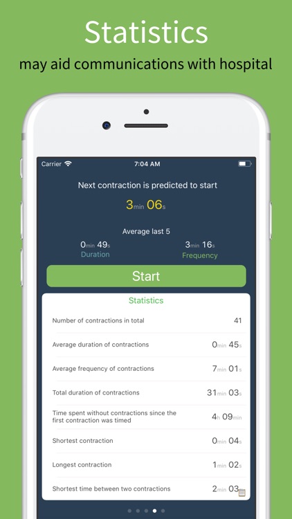 Birth Contraction Timer screenshot-4