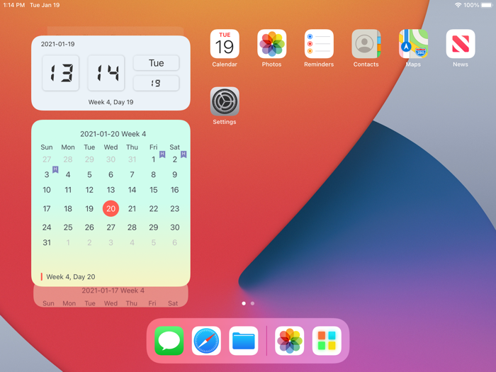 Widget Manager - all widgets
