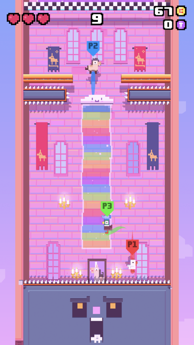 Crossy Road Castle Screenshot on iOS