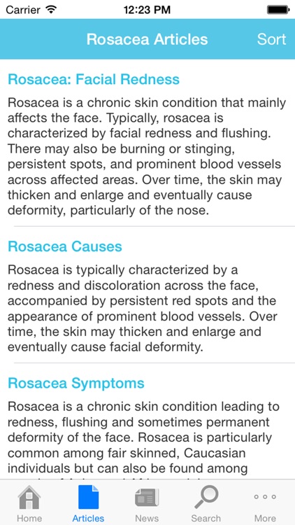 Rosacea by AZoMedical