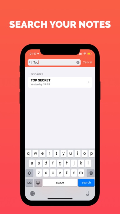 Lock notes - notes with password Screenshot 7