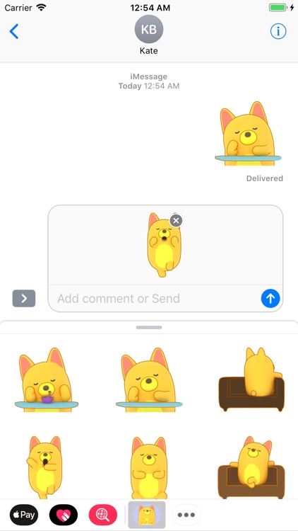 Puppy Animated Dog Stickers