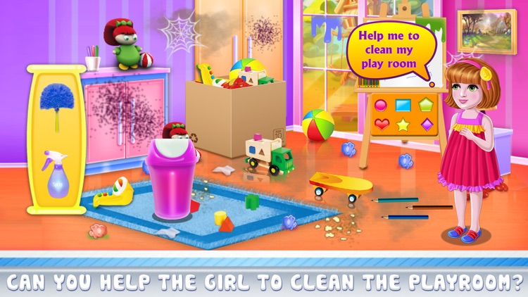 Daddy Messy House Cleaning screenshot-3