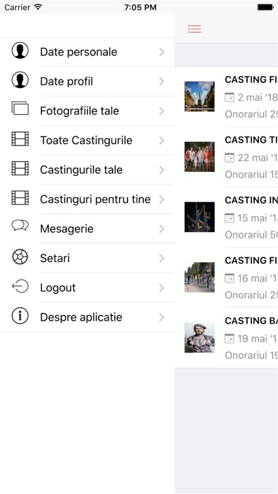 Agentia de Casting screenshot 2