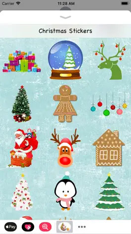 Game screenshot Christmas Stickers Collection apk