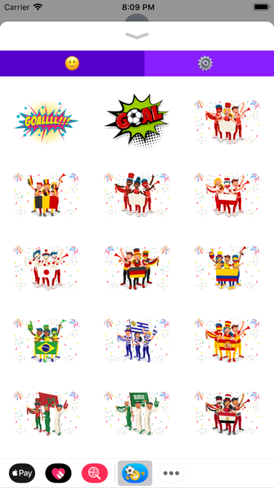Soccer Emoji Stickers screenshot 3