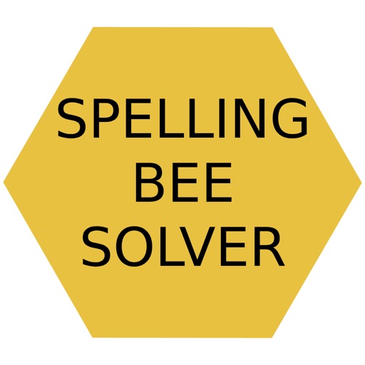 Spelling Bee Solver iOS App