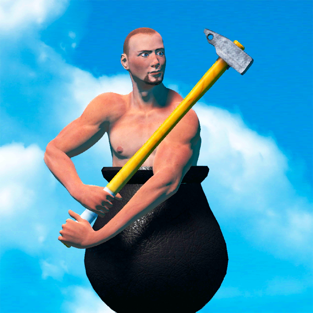 Getting Over It with Bennett Foddy / FIRST TIME RAGE QUITTING! 