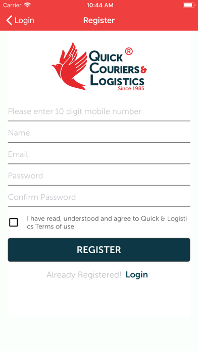 Quick Couriers & LogisticsScreenshot of 3