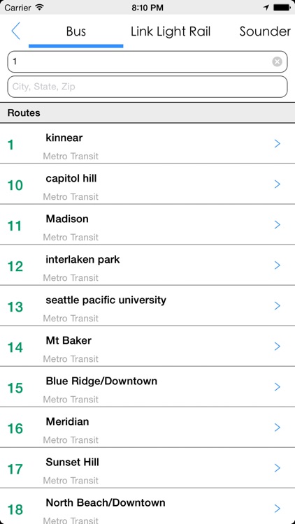 Transit Tracker - Seattle screenshot-4