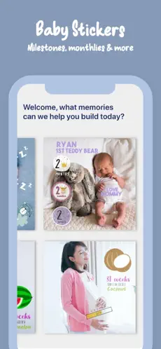 Imágen 5 Baby Pics & Mom app editor. iphone
