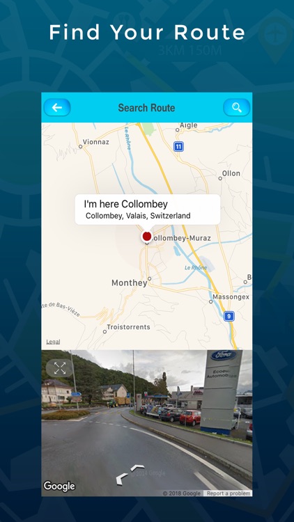 Live Street View Navigation