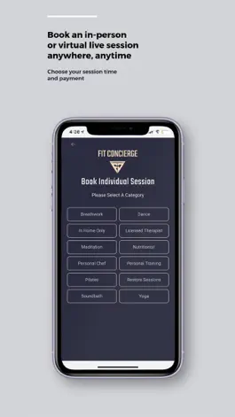 Game screenshot Fit Concierge apk