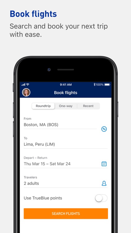 JetBlue - Book & manage trips screenshot-4