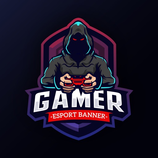 Banner Esport Maker For Gaming Icon