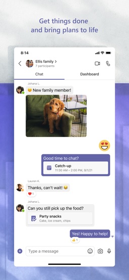 Microsoft Teams app screenshot
