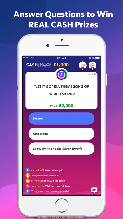 Cash Show UK - Win Real Cash!