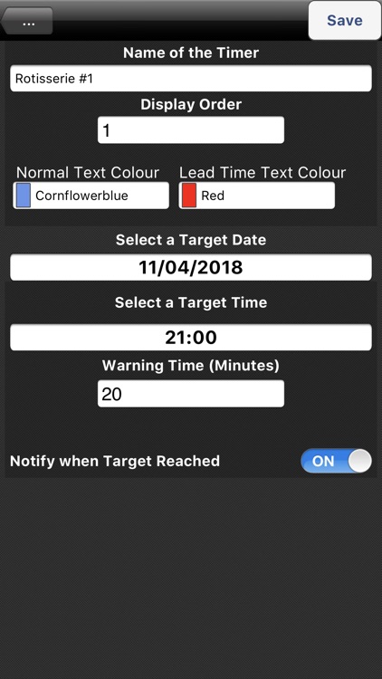 Time 2 Target