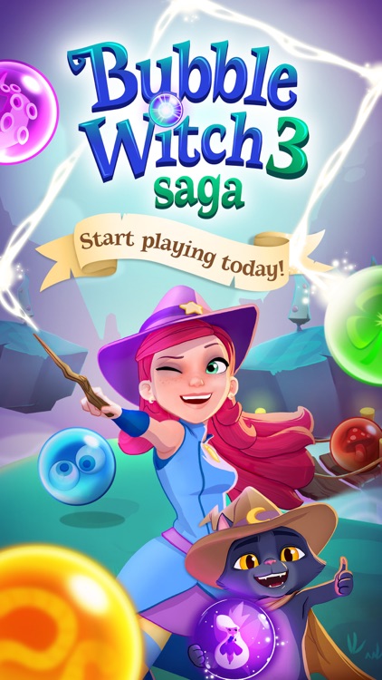 Bubble Witch 3 Saga screenshot-4