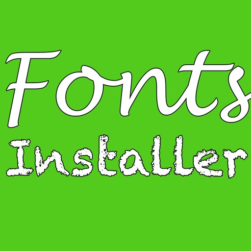 FontInstaller Install any font