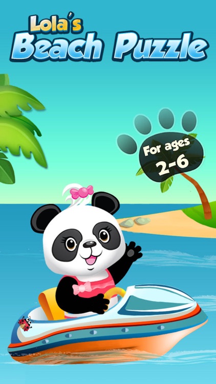 Lola Panda's Beach Puzzle