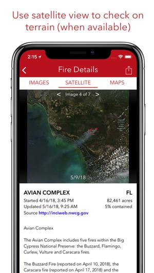 Fire Finder - Wildfire Info(圖4)-速報App