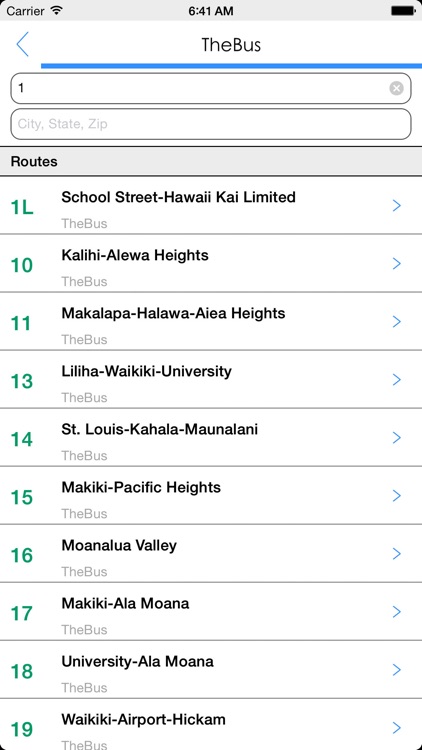 Transit Tracker - Oahu screenshot-4